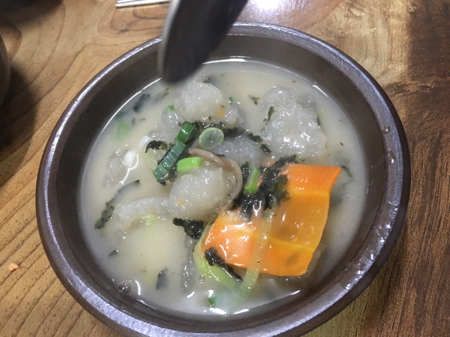 강원도 감자옹심이 이미지