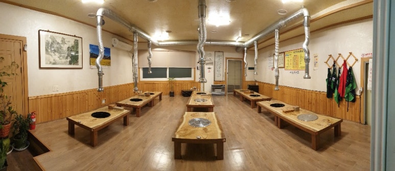 용문장어화로구이 이미지