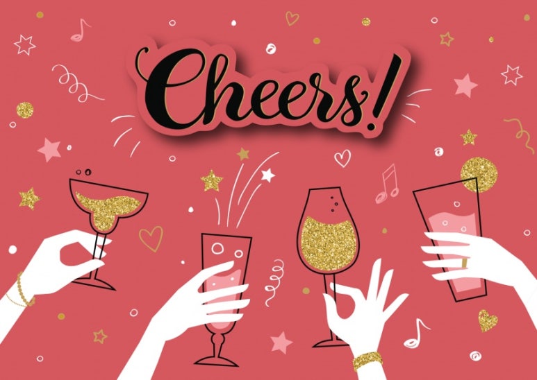 cheers 건배 이미지
