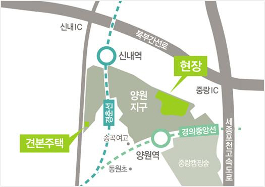 신내역 금강펜테리움 센트럴파크 이미지