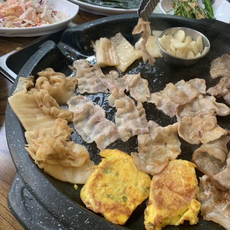 슬라이스대패삼겹 이미지