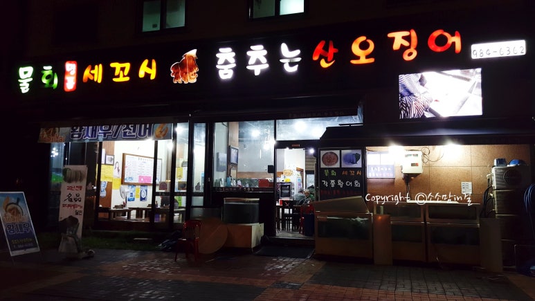 명품 세꼬시 물회 이미지