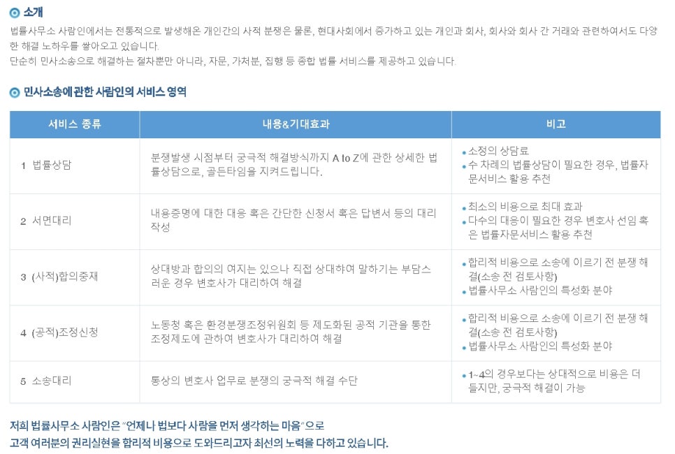 법률사무소사람인 이미지