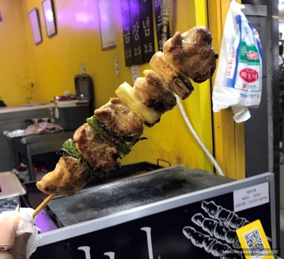 청파닭꼬치 이미지