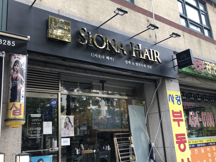 시오나헤어 이미지