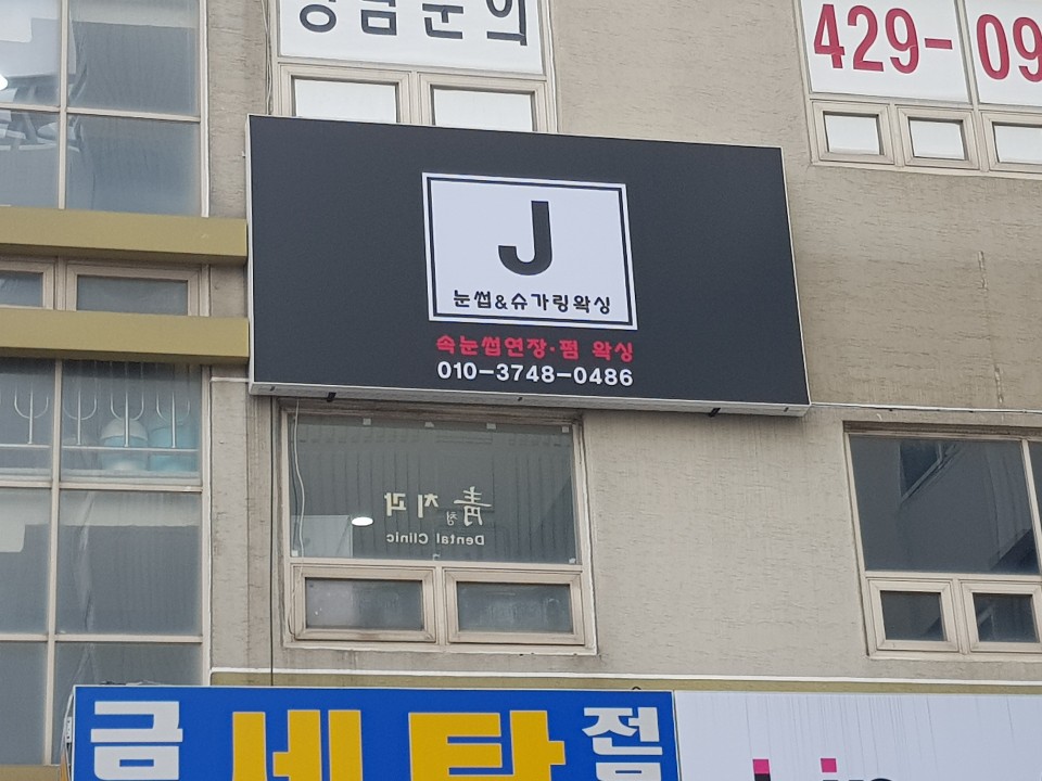 속눈썹J 이미지