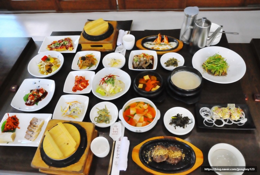송산한정식 이미지