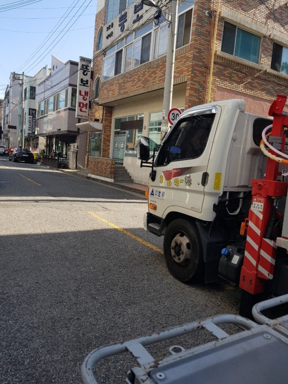 후다닥사다리차 이미지