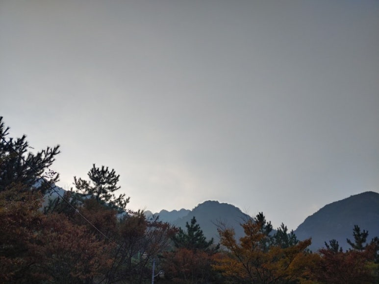 캠핑산 이미지