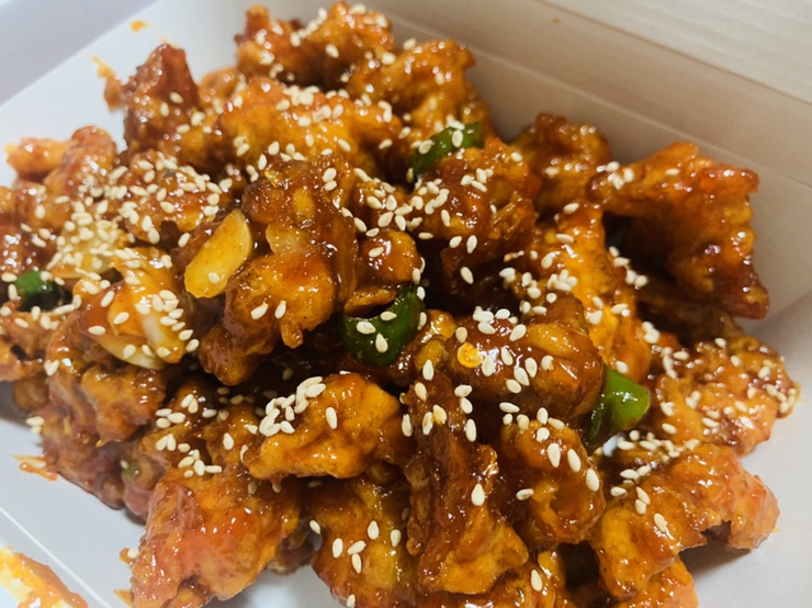 만년 닭강정 이미지