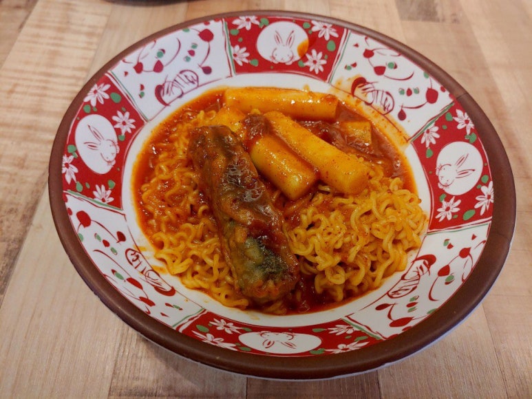 귀신떡볶이 이미지