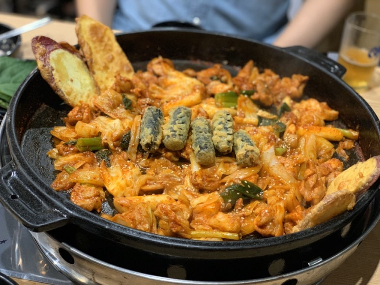홍춘천치즈닭갈비마들역점 이미지
