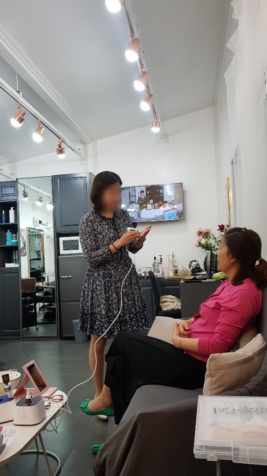 꾸며본헤어샵 이미지