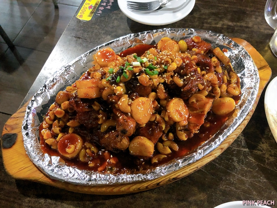 옥수수로 구운 치킨&바베큐 이미지