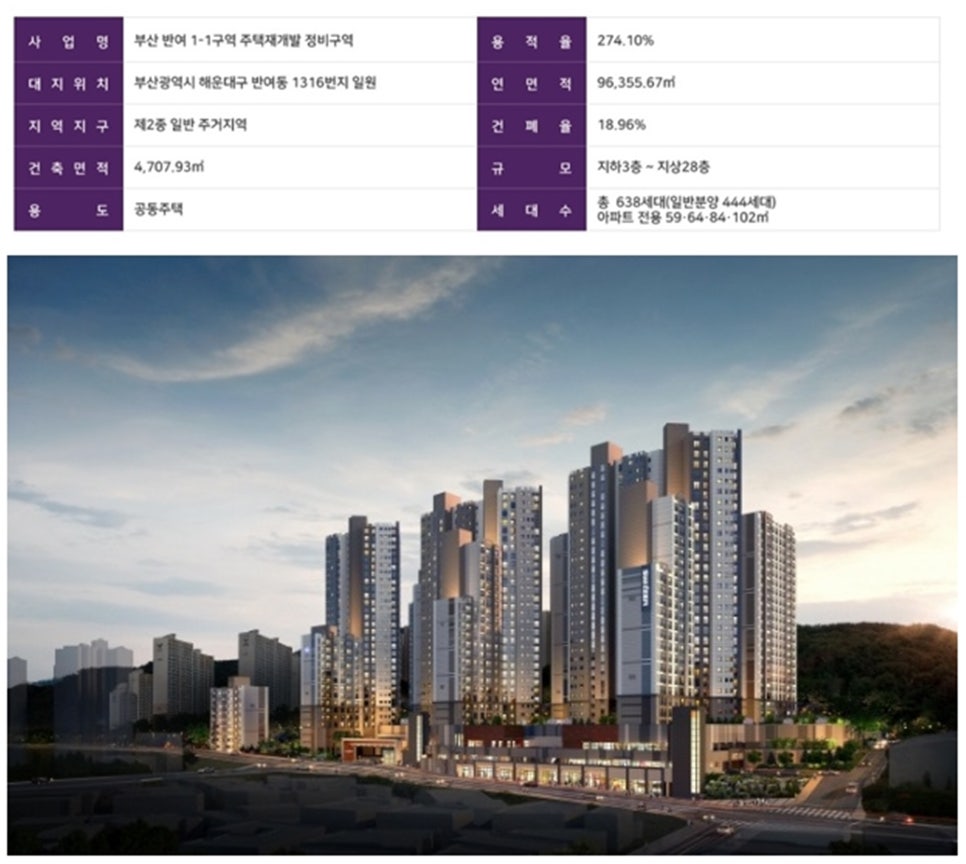 센텀반여정비 이미지