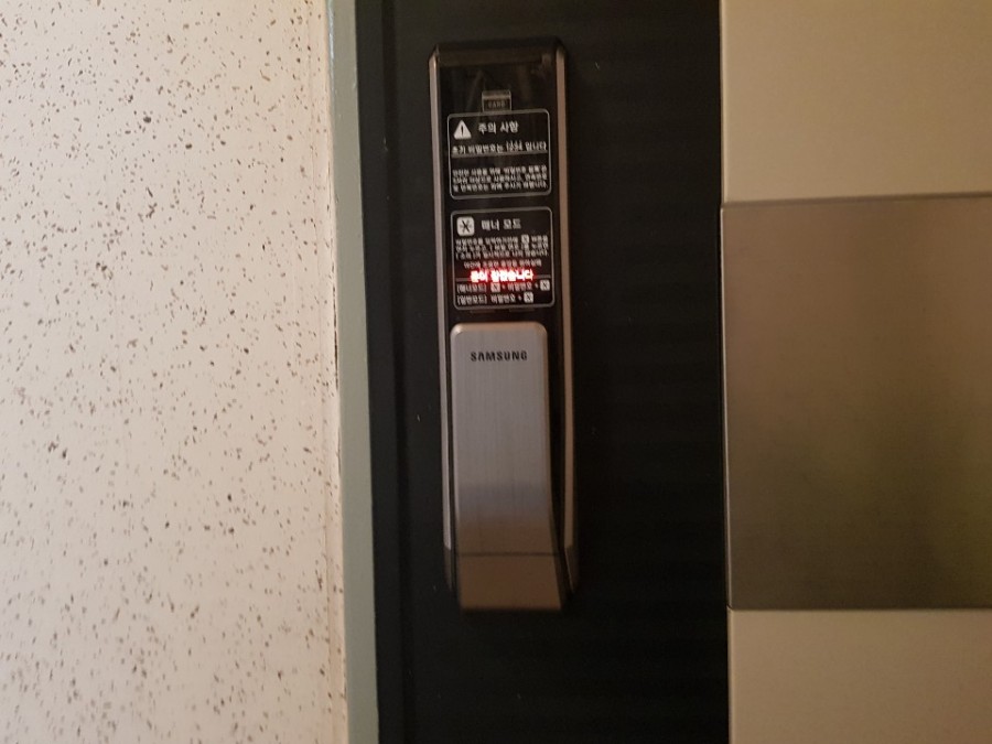 삼성디지털도어록 이미지