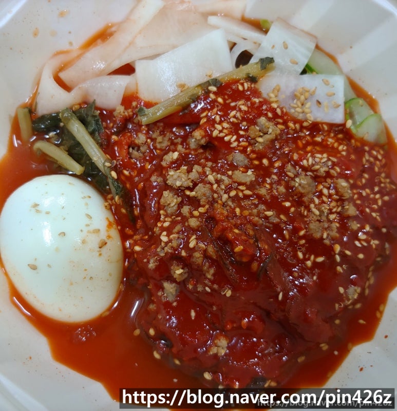 독도얼큰이냉면 이미지