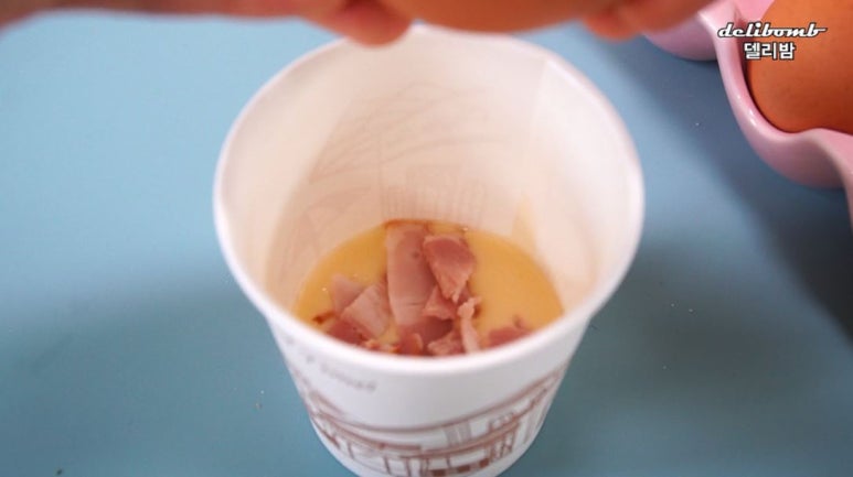 계란빵 만들기] 집에 핫케이크 가루가 있다?! 이글을 누릅니다! 전자레인지로 만드는 초간단 계란빵! | 인스티즈