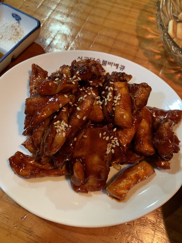 시골닭숯불바베큐 이미지