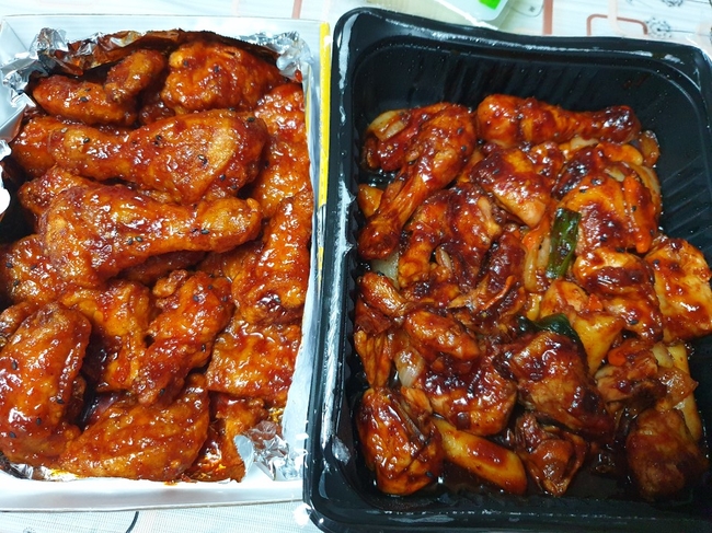 꾸메바베큐치킨 이미지
