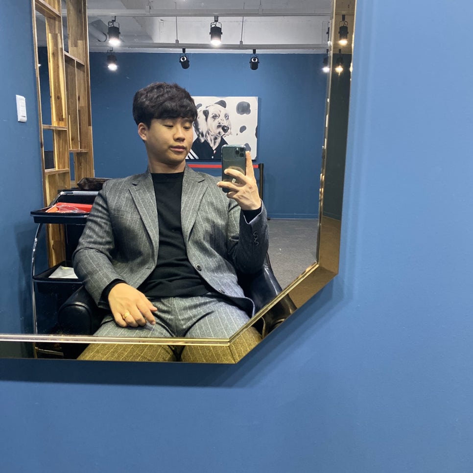 남성컷트 이미지