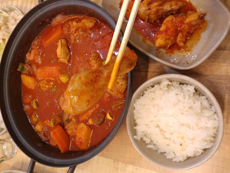 오지계통닭 이미지