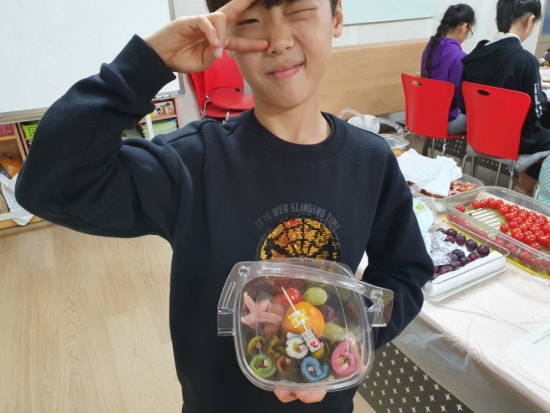 무지개김밥 이미지