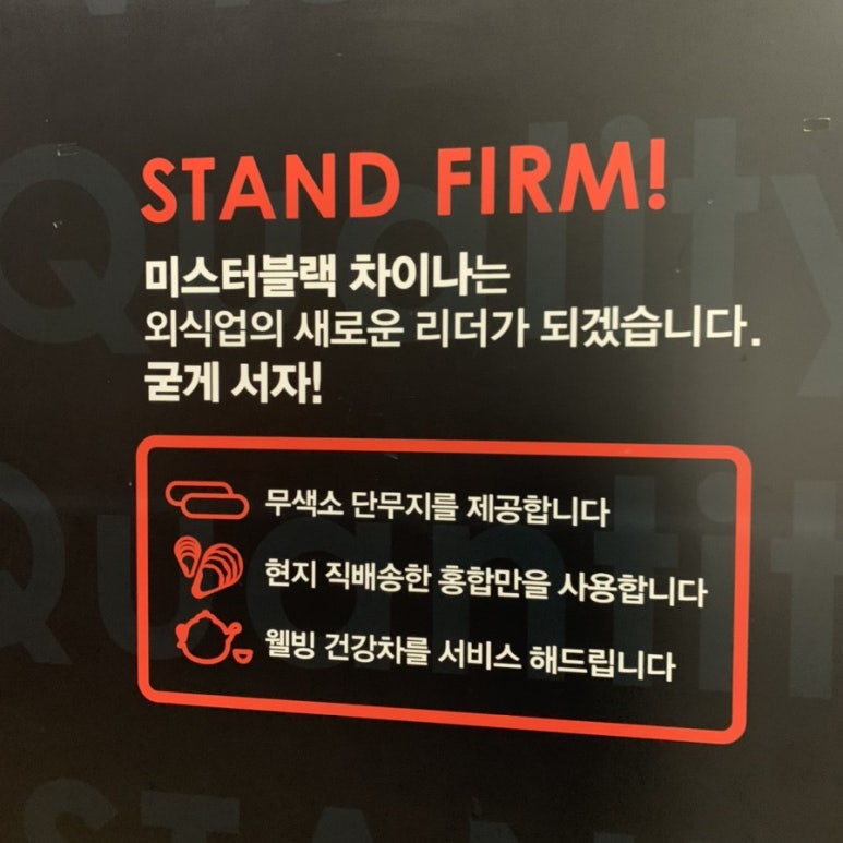 미스터 블랙 차이나 이미지