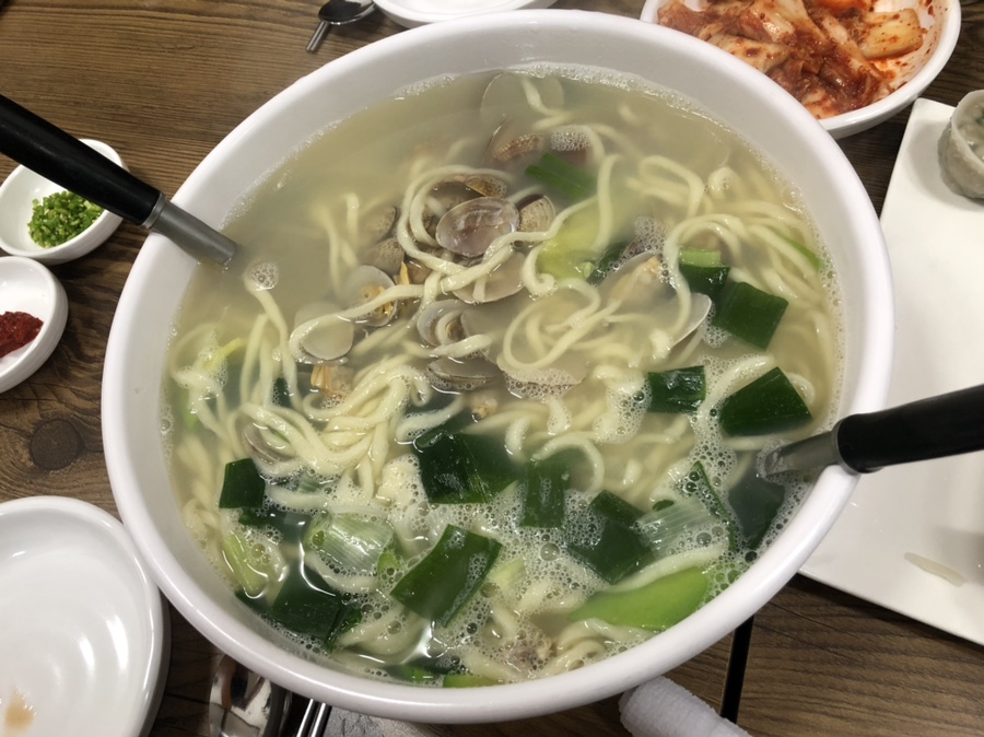 바지락칼국수랑전 이미지