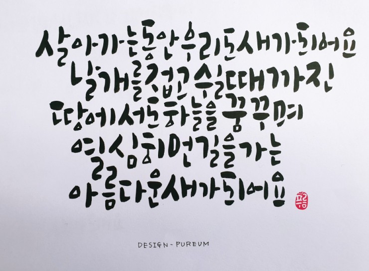 디자인 푸름 이미지