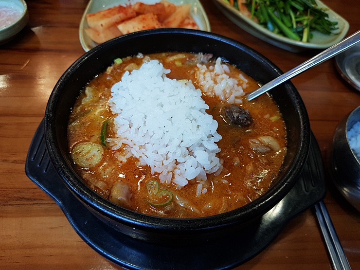 삼성찹쌀순대국 이미지