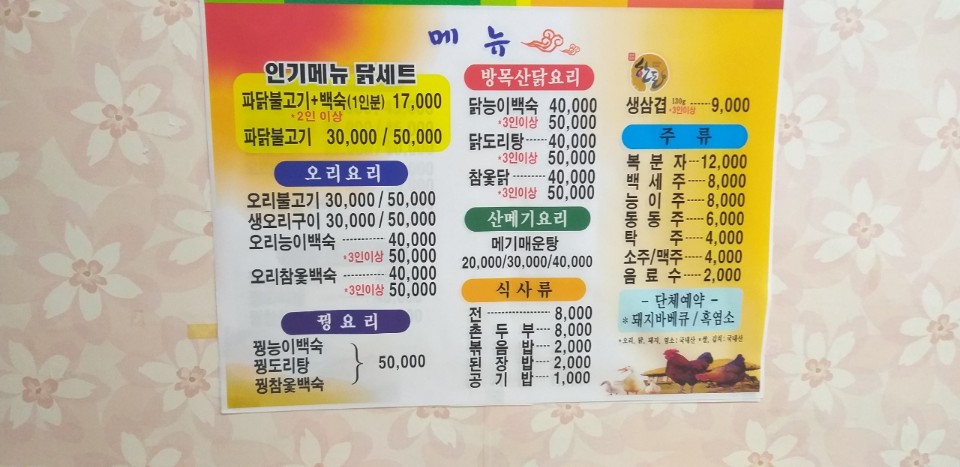 촌닭과오리 이미지