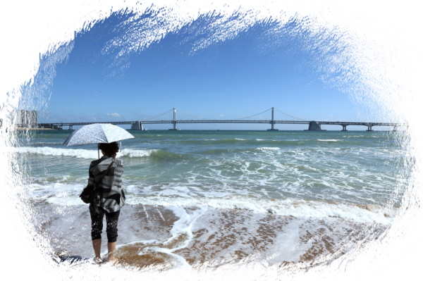 파도소리 이미지