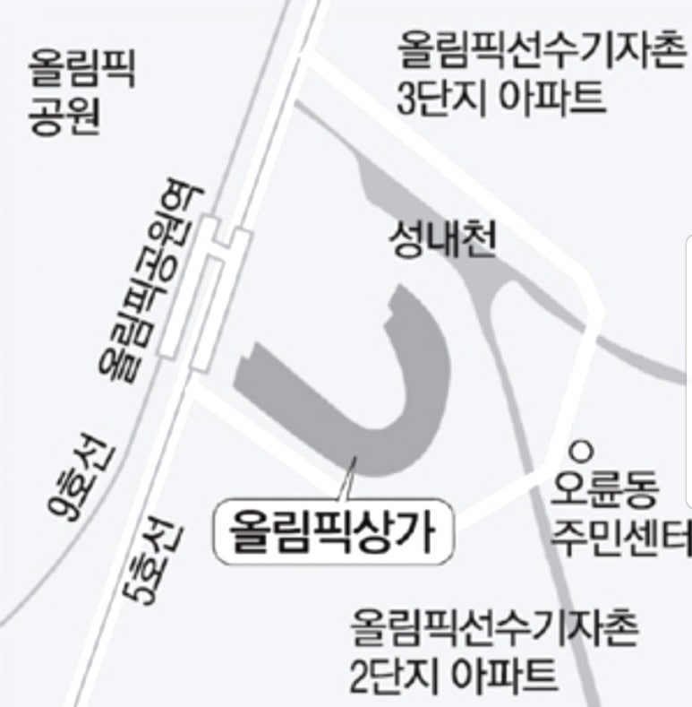 올림픽프라자상가 이미지