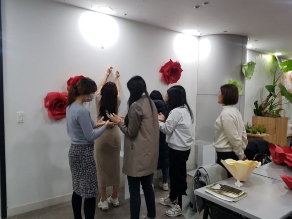 휴먼플라워 이미지