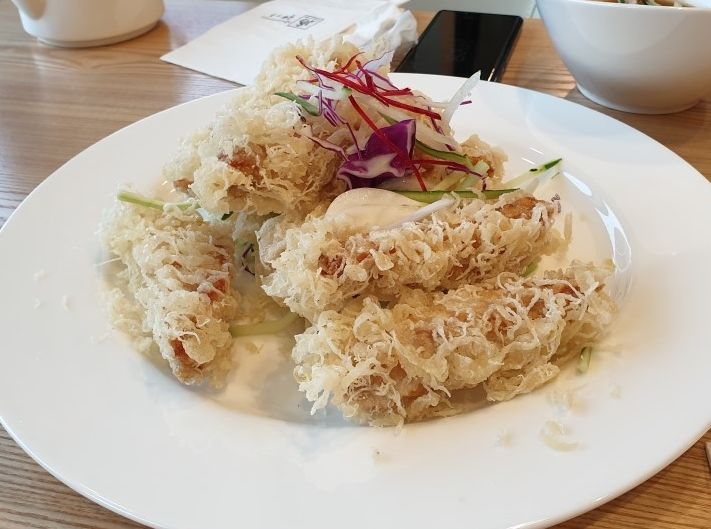눈꽃탕수육 이미지