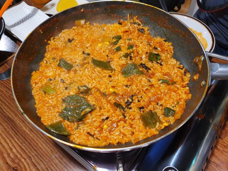 여기;떡볶이 이미지