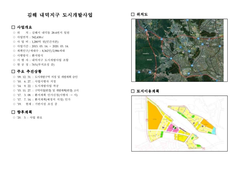 내덕지구 도시개발사업 이미지