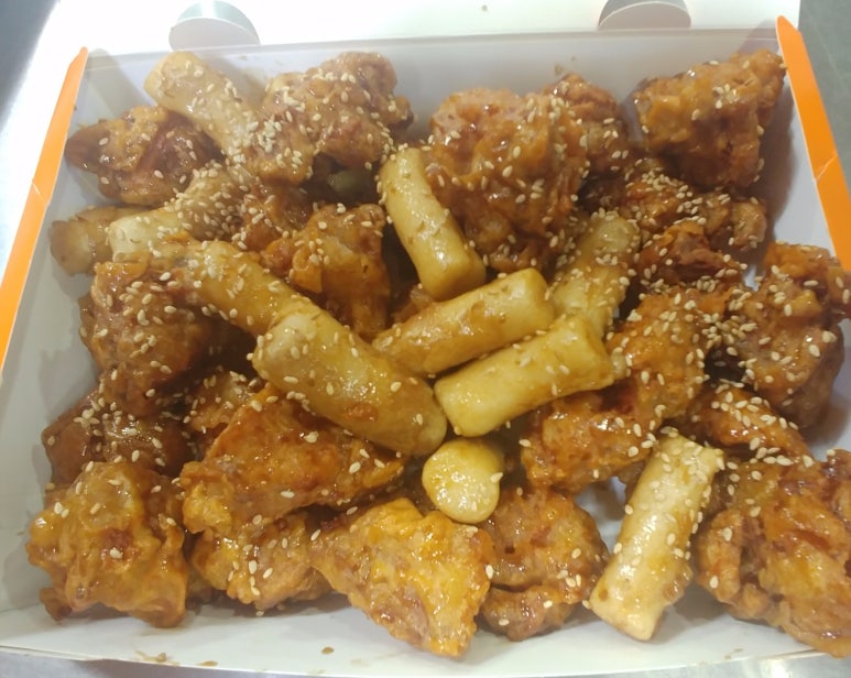 아주조아닭강정 이미지