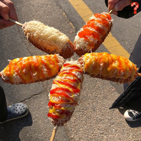 명랑핫도그 이미지