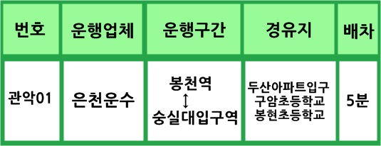 은성운수 이미지