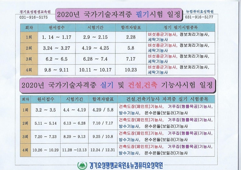 뉴정보처리학원 이미지