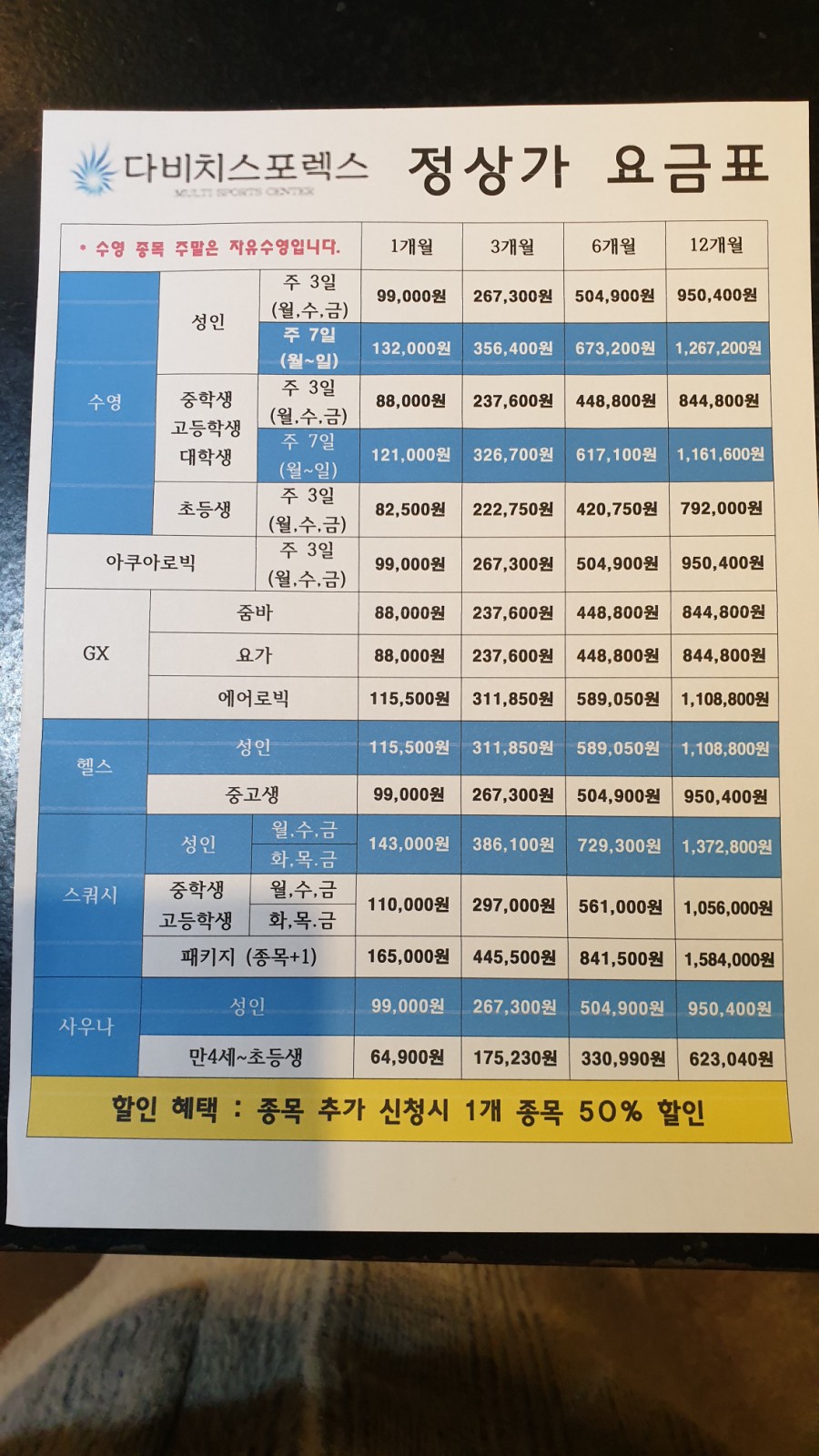 다비치 스포렉스 이미지