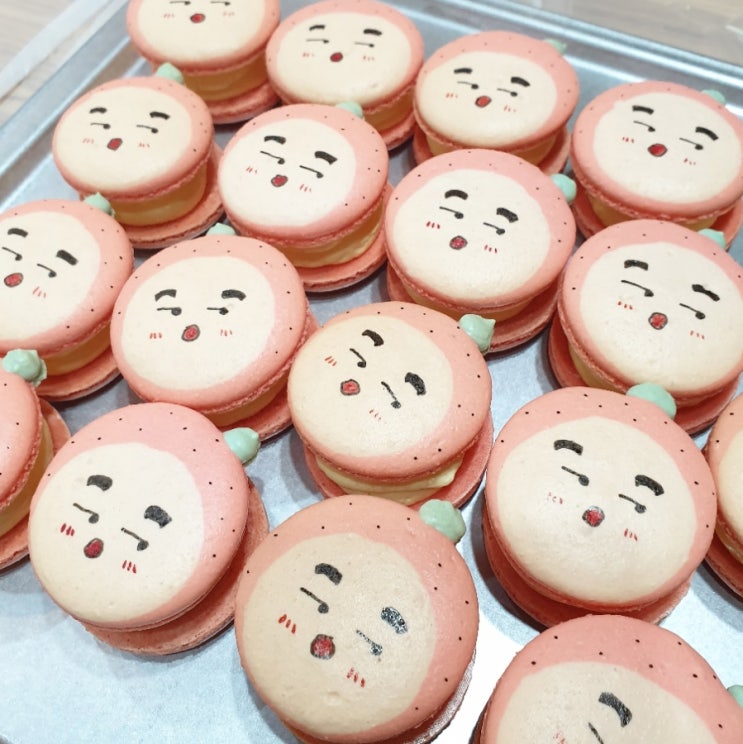 카롱레터 이미지