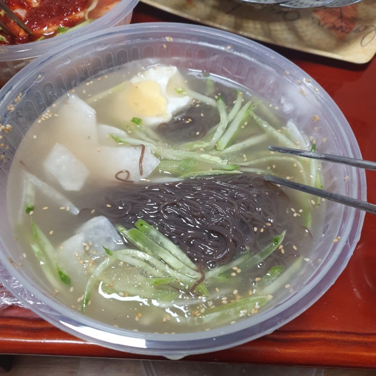 천수냉면 이미지