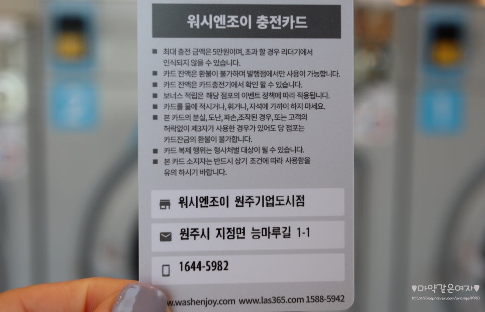 워시엔조이원주 이미지