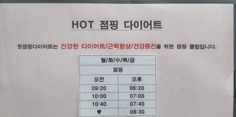 핫점핑다이어트 이미지