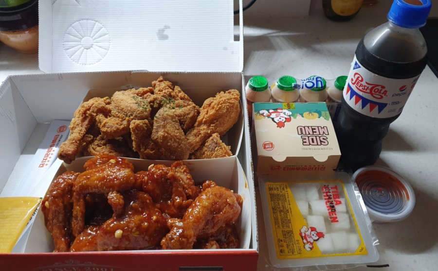 티바두마리치킨 이미지