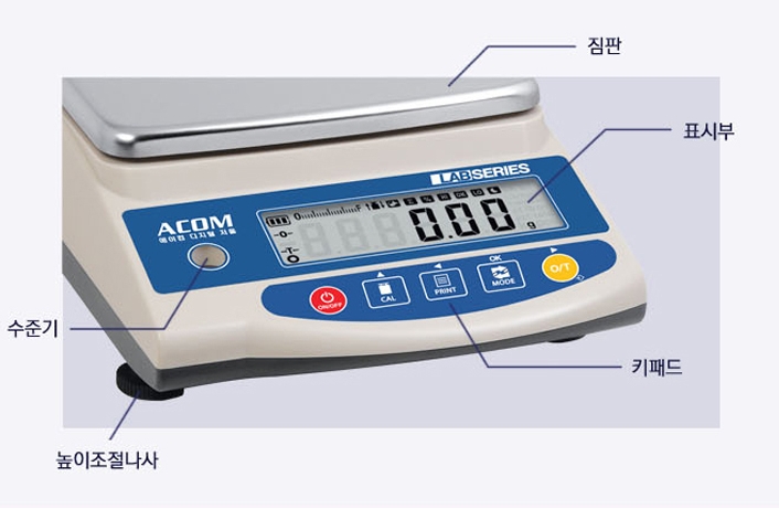 에이컴전자저울 이미지
