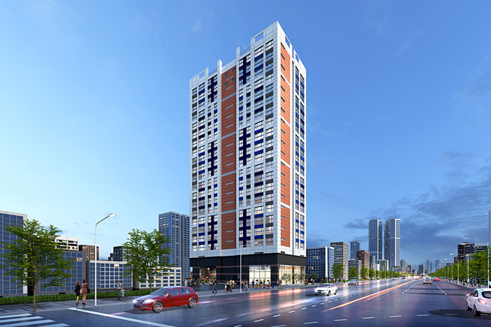 동래효산벨뷰 아파트 투시도